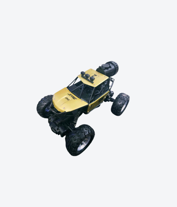 Remote Control Rock Crawler | Silver, Black, Olive Green | Smoke with LED Lights