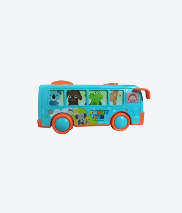 Fun Bus Toys for Kid | Pull Back Buses Toy | Mini Bus Toy for Boys - Image 3