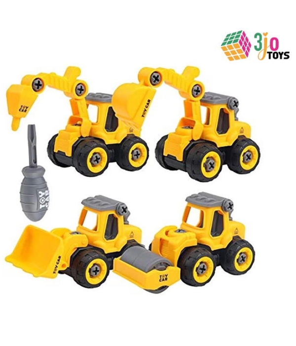 Construction Vehicles Set | Dismantling and Assembling Features