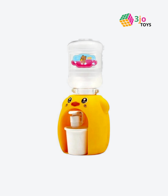 Mini Water Dispenser Toy for Children Mini Drinking Kids Active Game Toy Fountain Pumps Water Juice Milk Drinking Fountain Cartoon Toy. for