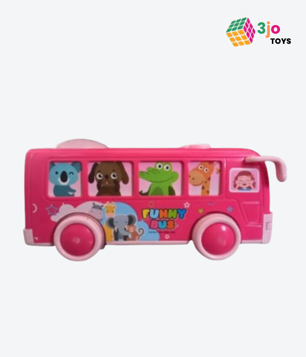 Fun Bus Toys for Kid | Pull Back Buses Toy | Mini Bus Toy for Boys